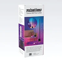 Pulsationz: Corner LED Floor Lamp