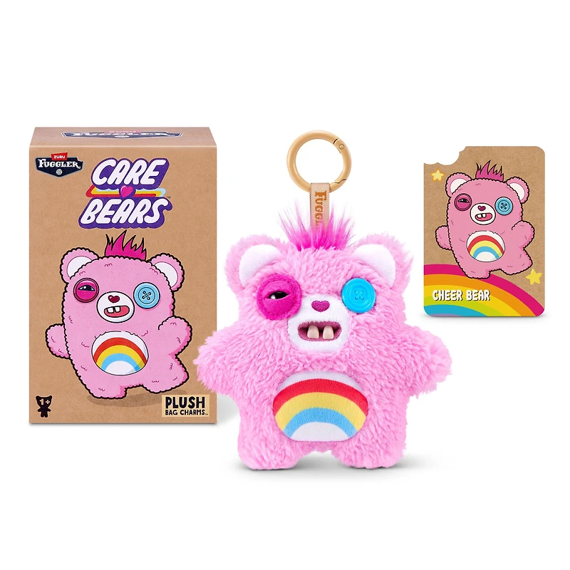 Fugglers Care Bears Plush Keyring Series 1 Blind Box (1pc)
