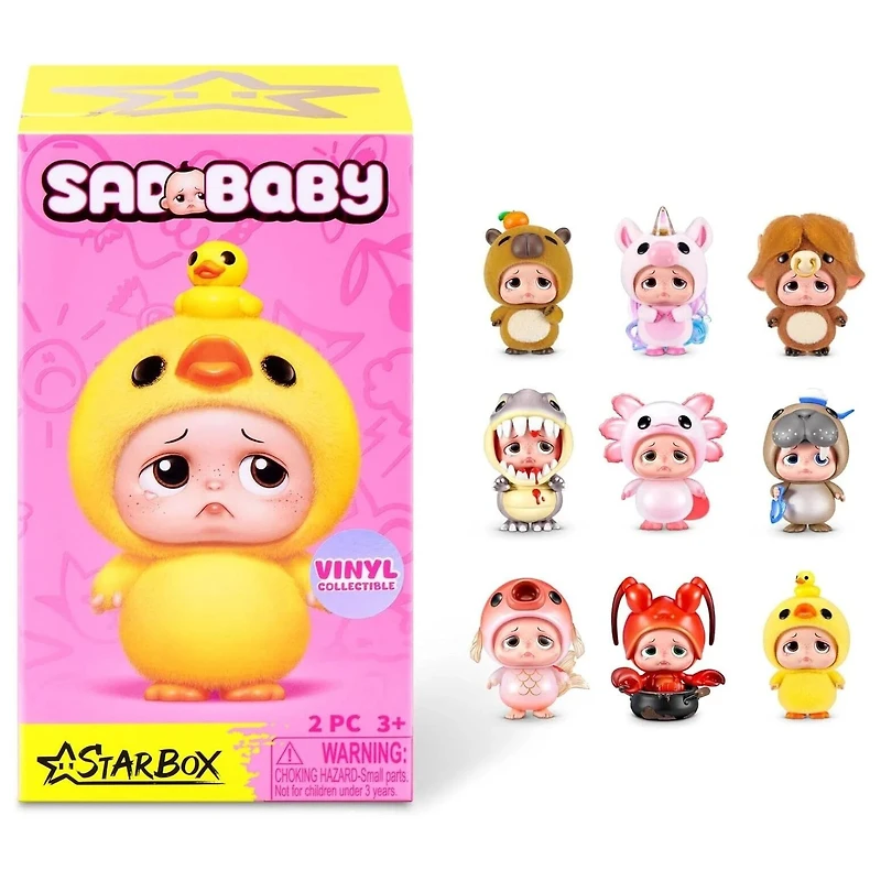 Starbox Sad Baby Animal Series 1 Figurine Blind Box (1pc)
