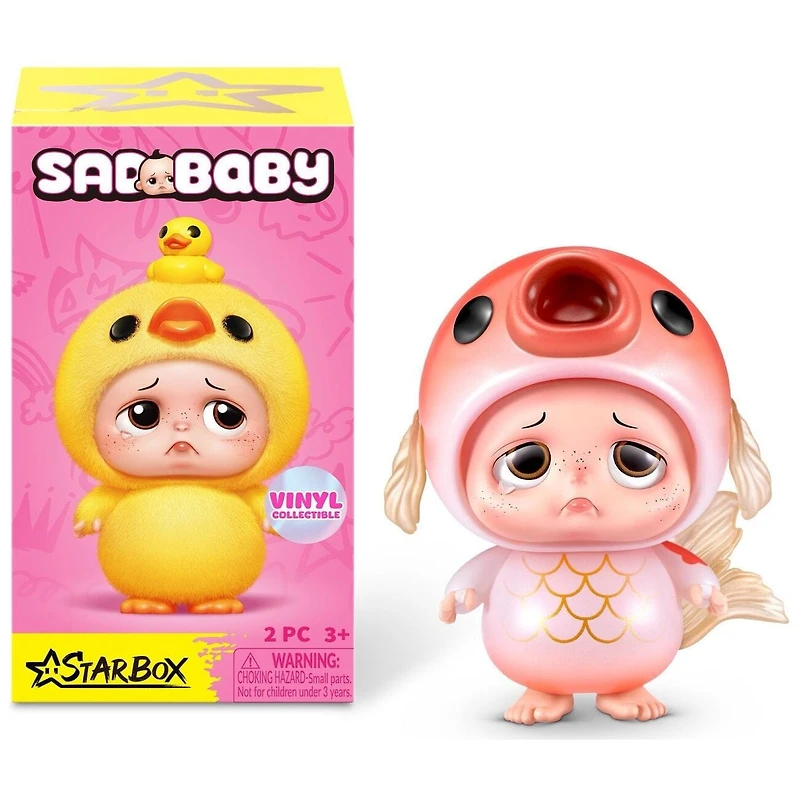 Starbox Sad Baby Animal Series 1 Figurine Blind Box (1pc)