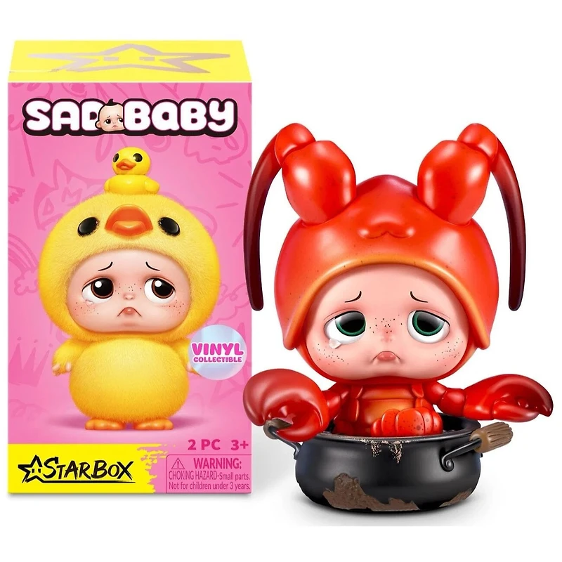 Starbox Sad Baby Animal Series 1 Figurine Blind Box (1pc)