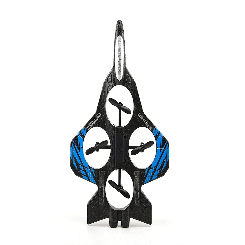 TopWinger Remote Controlled Jet with Lights – RC Foam Jet For Stunts & Easy Controls