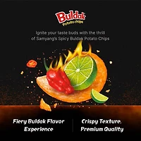 Samyang Buldak Potato Chips Chilli & Lime (55g)