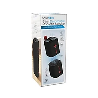 SonicVibes: 2-in-1 Detachable Magnetic Bluetooth Speaker–TWS 3D Stereo w/ RGB Lights