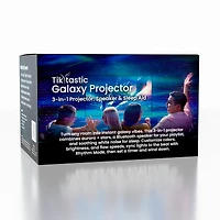 TikTastic: 3-in-1 Galaxy Projector, Bluetooth Speaker & Sleep Aid