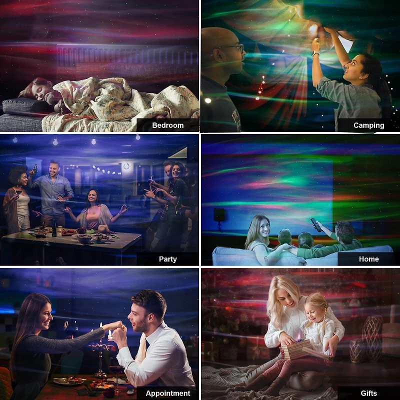 TikTastic: 3-in-1 Galaxy Projector, Bluetooth Speaker & Sleep Aid