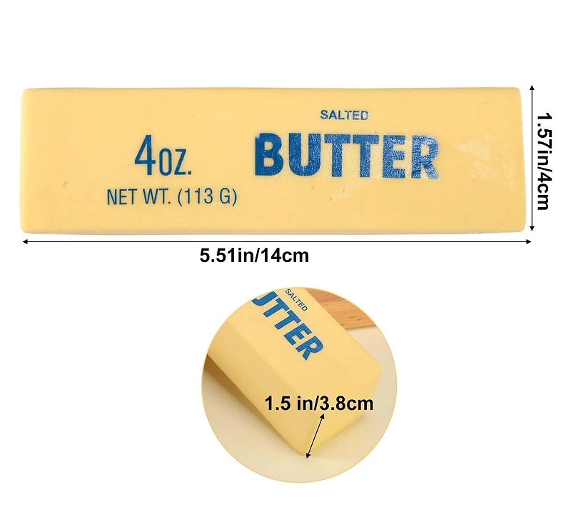 Butter Foam Slow-Rise Squishy Fidget Toy (1pc)
