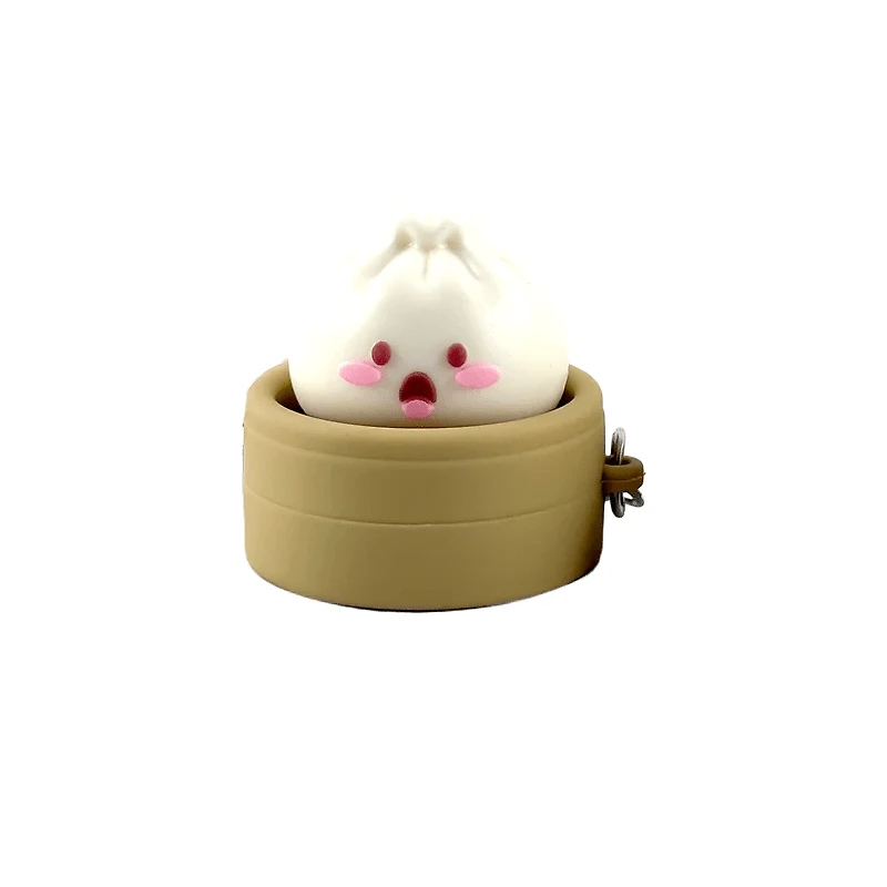 Charm Chumz Clicker Buns Keychain – 1 Random Surprise Bun Charm