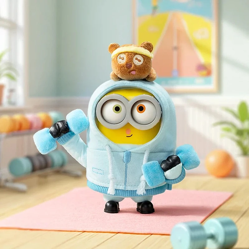 52TOYS x Minions: Bob & Tim Better Together Series Plush Keychain Blind Box (1pc)