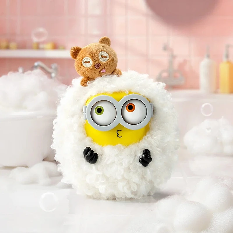52TOYS x Minions: Bob & Tim Better Together Series Plush Keychain Blind Box (1pc)