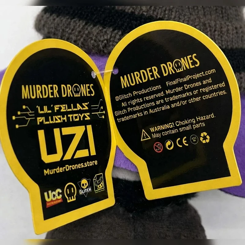 Murder Drones Lil Fella's Plush Toys (1pc) Ships Assorted