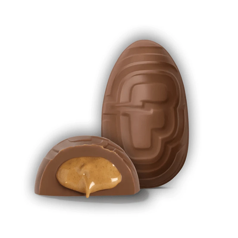 MrBeast Feastables Creamy Peanut Butter Eggs (35g) – Limited Time Easter Chocolate Treat