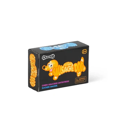 Scrunchems Sugar Sausage Dog Squishy Fidget Toy (1pc) Color Ships Assorted
