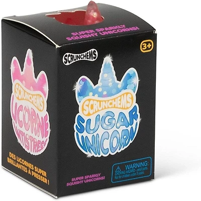 Scrunchems Sugar Unicorn Squishy Fidget Toy (1pc) Color Ships Assorted