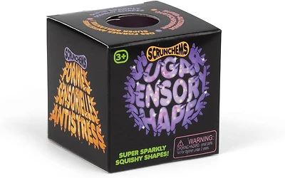 Scrunchems Sensory Sugar Shapes Squishy Fidget Toy (1pc) Color Ships Assorted