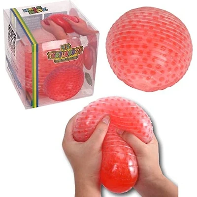 Kelz Kidz Jumbo Textured Squishy Stress Ball (1pc) – Giant Sensory Fidget Toy for Stress Relief