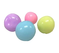 Expressions Glow In The Dark Squeeze Ball Fidget Toys (12pc) – Stress Relief Sensory Toy