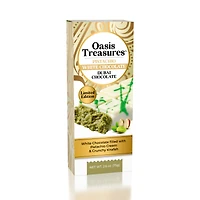 Dubai Pistachio White Chocolate Bar Pistachio by Oasis Treasures (75g)