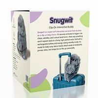SnugWit: Clip-On Interactive Owl Sensory Plush Toy (1pc)