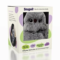 SnugWit: Clip-On Interactive Owl Sensory Plush Toy (1pc)