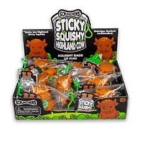 Scrunchems Sticky Squishy Highland Cow Fidget Toy (1pc)