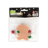 Scrunchems Sticky Squishy Gingerbread Fidget Toy (1pc)