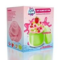 LIT Slime DIY Scented Slime Kit with Charms (1 Jar) Strawberry Blossom