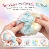 Cotton Candy Wax Cracking Squishies® 2.36" Fidget Toy (1pc)