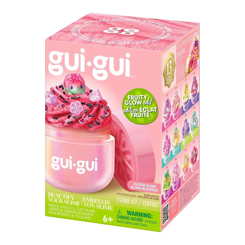 Gui Gui Slime Series 2 Fruity Glow (1 Jar) Style Ships Assorted