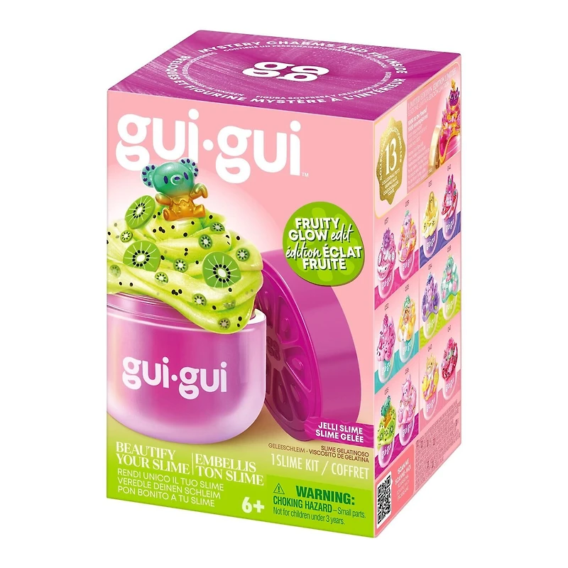 Gui Gui Slime Series 2 Fruity Glow (1 Jar) Style Ships Assorted