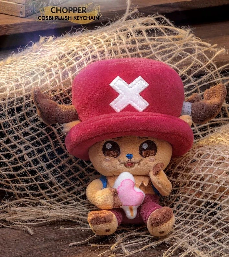 One Piece - Chopper Cosbi Collection Plush Keychain Blind Box (1pc)