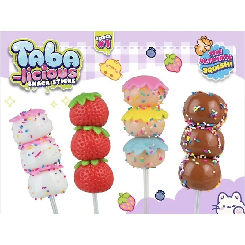 ORB Taba-licious Series 1 Squishy Snack Sticks Collectible Sensory Toy Blind Bag (1pc)