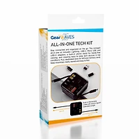 GearWaves All-In-One Tech Kit (13pc) Universal Adapter & Cleaning Kit