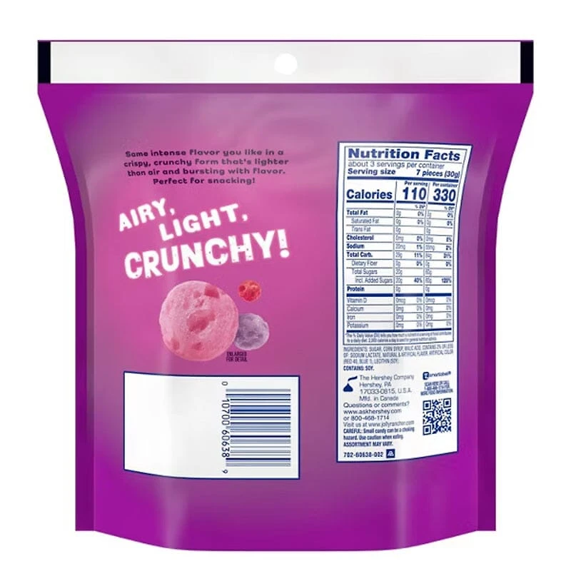 Jolly Rancher Freeze Dried Candy (3.1oz) Mixed Berry