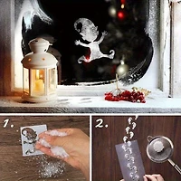 Frostfolk: Holiday Snow Stencil Kit with Snow Spray