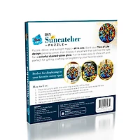 Studio Art DIY Acrylic Suncatcher Puzzle (84 Pieces) Tree Of Life