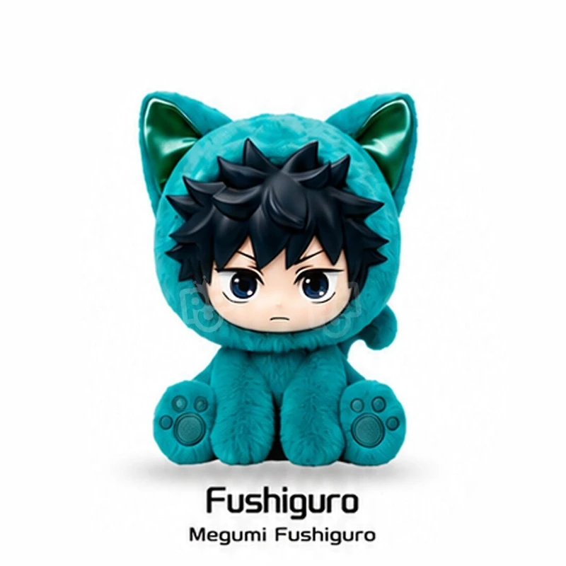 EAKI x Jujutsu Kaisen Sitting Cat Party Plush Pendant Blind Box (1pc)