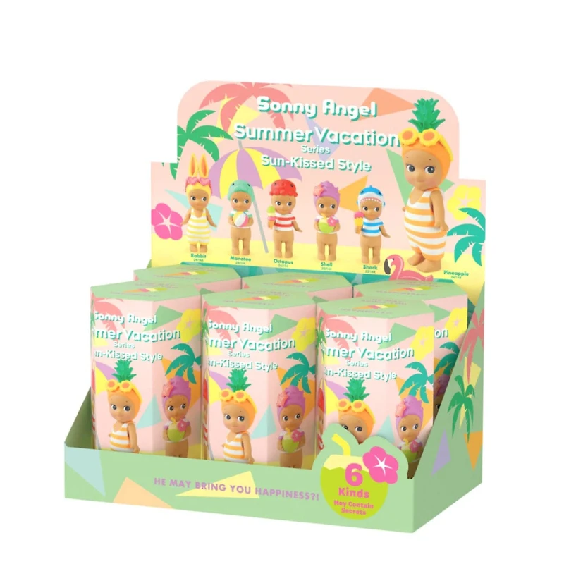 Sonny Angel Collectable Mini Figure Summer Vacation Series – Sun Kissed Style Blind Box (1pc)