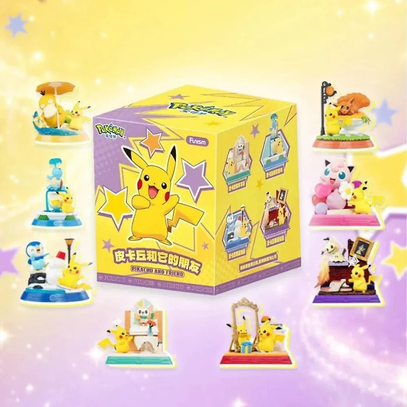 Funism x Pokémon: Pikachu And Friend Series Collectible Figurine Blind Box (1pc)