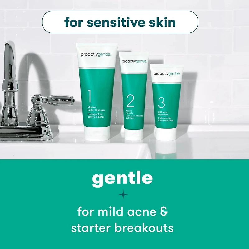 Proactiv Gentle 3 step Acne Routine Kit