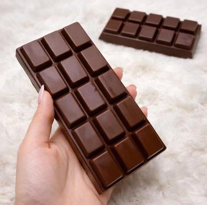 Chocolate Bar Slow-Rise Foam Squishy Fidget Toy (1pc)