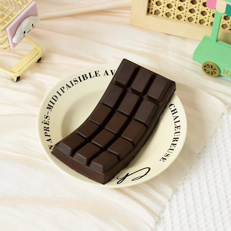 Chocolate Bar Slow-Rise Foam Squishy Fidget Toy (1pc)