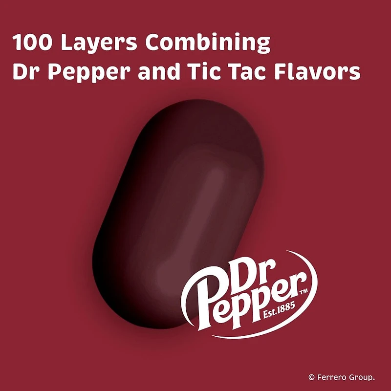 Tic Tac Dr. Pepper Mints (1.7 oz) - Limited Edition