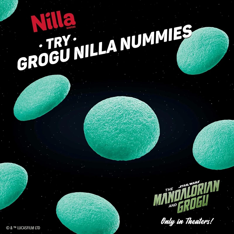 NILLA Wafers Grogu Nilla Nummies Vanilla Wafer Cookies (11oz) - Limited Edition