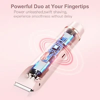 SatinSculpt Rechargeable - 2-in-1 Face & Body Hair Remover