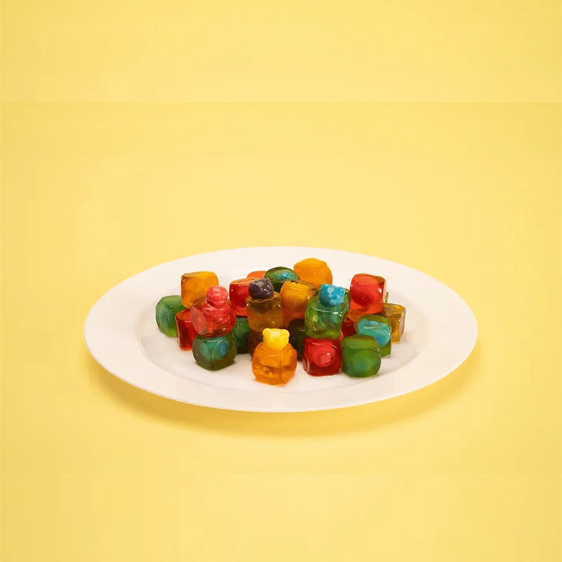 Peelable Gummies Stand Up Peg Bag - 4.25oz