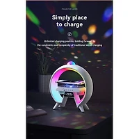 SonicVibes: 3-in-1 Triotunes Bluetooth Speaker and Wireless Charger