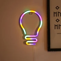 Illumina: Bulb Shape Neon LED Light