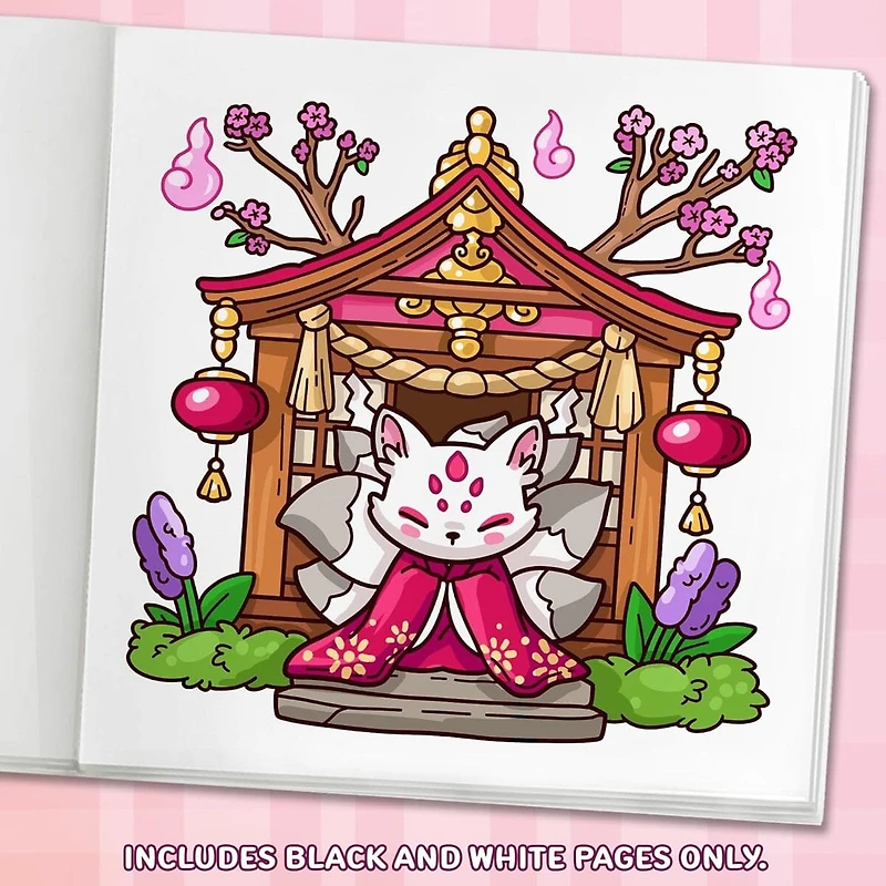 Cozy Japan: Cute Coloring Book for Adults and Teens By Jade Summer