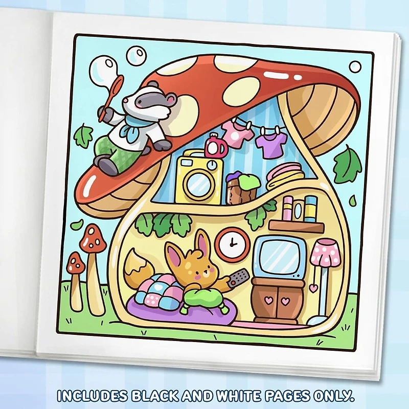 Comfy & Cozy: Coloring Book for Adults and Teens by Jade Summer